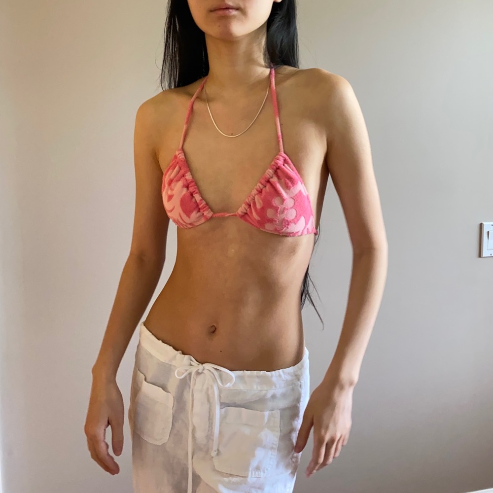 Juicy couture y2k terry pink bikini top - Picture 7 of 9
